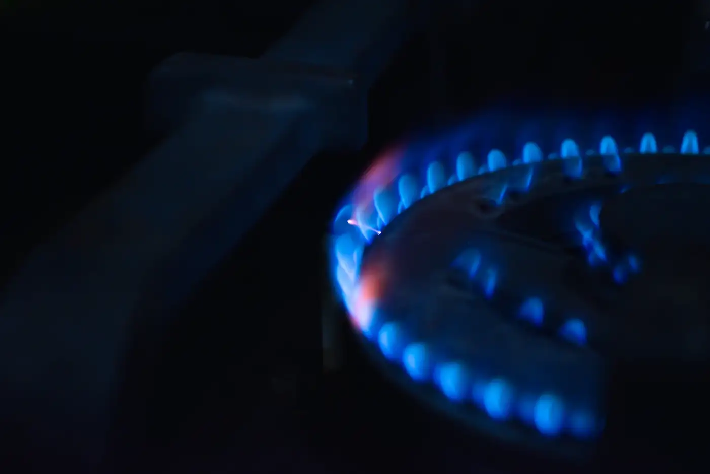 Flamme de gaz